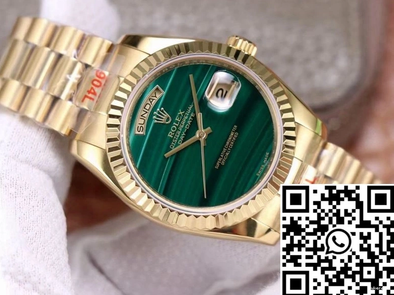 948 Dial Day Date President Malachite 18238 Rolex Green Versatile 0808